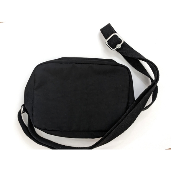 Kipling Black Mini Nylon Crossbody Bag - Picture 2 of 8